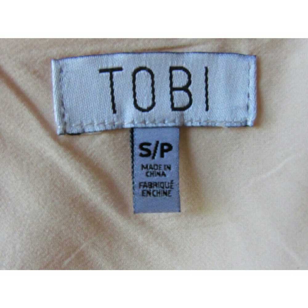 🆕NWT TOBI light pink blush mesh cutout prom dress - Picture 6 of 7